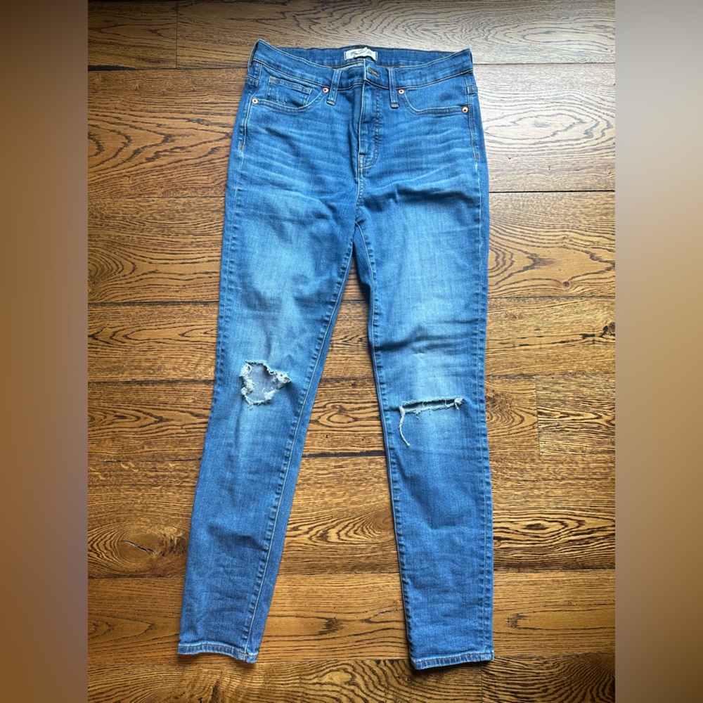 Madewell 9” High-Rise Skinny Crop. 29T